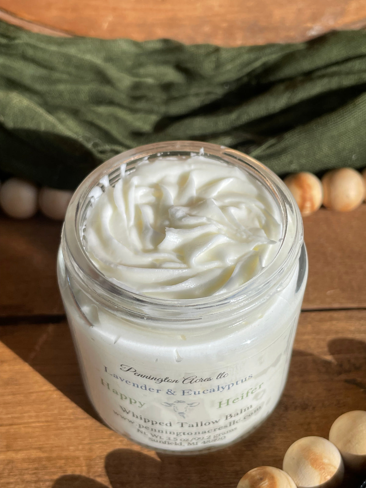 Tallow body balm lavender/eucalyptus