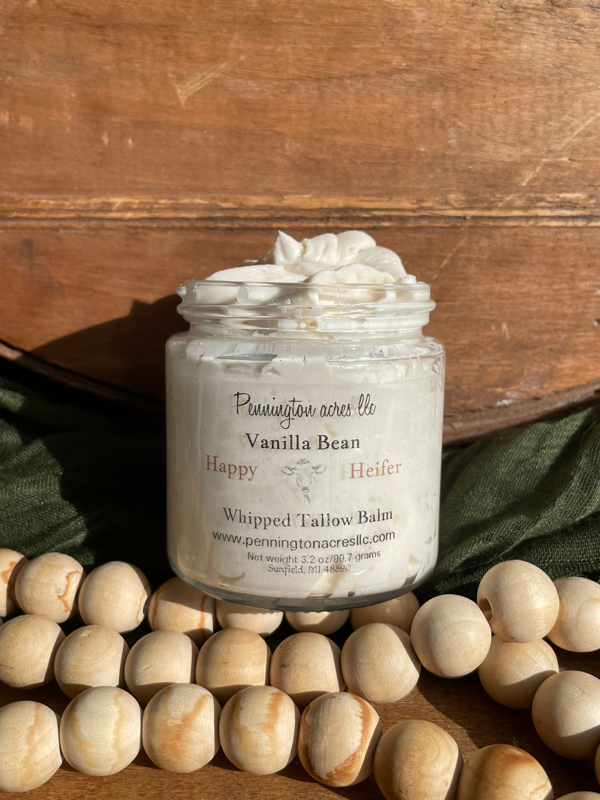 Tallow body balm Vanilla bean