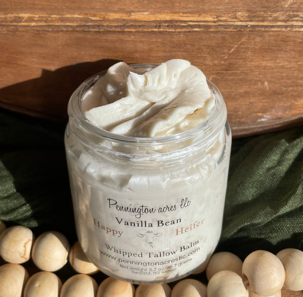 Tallow body balm Vanilla bean