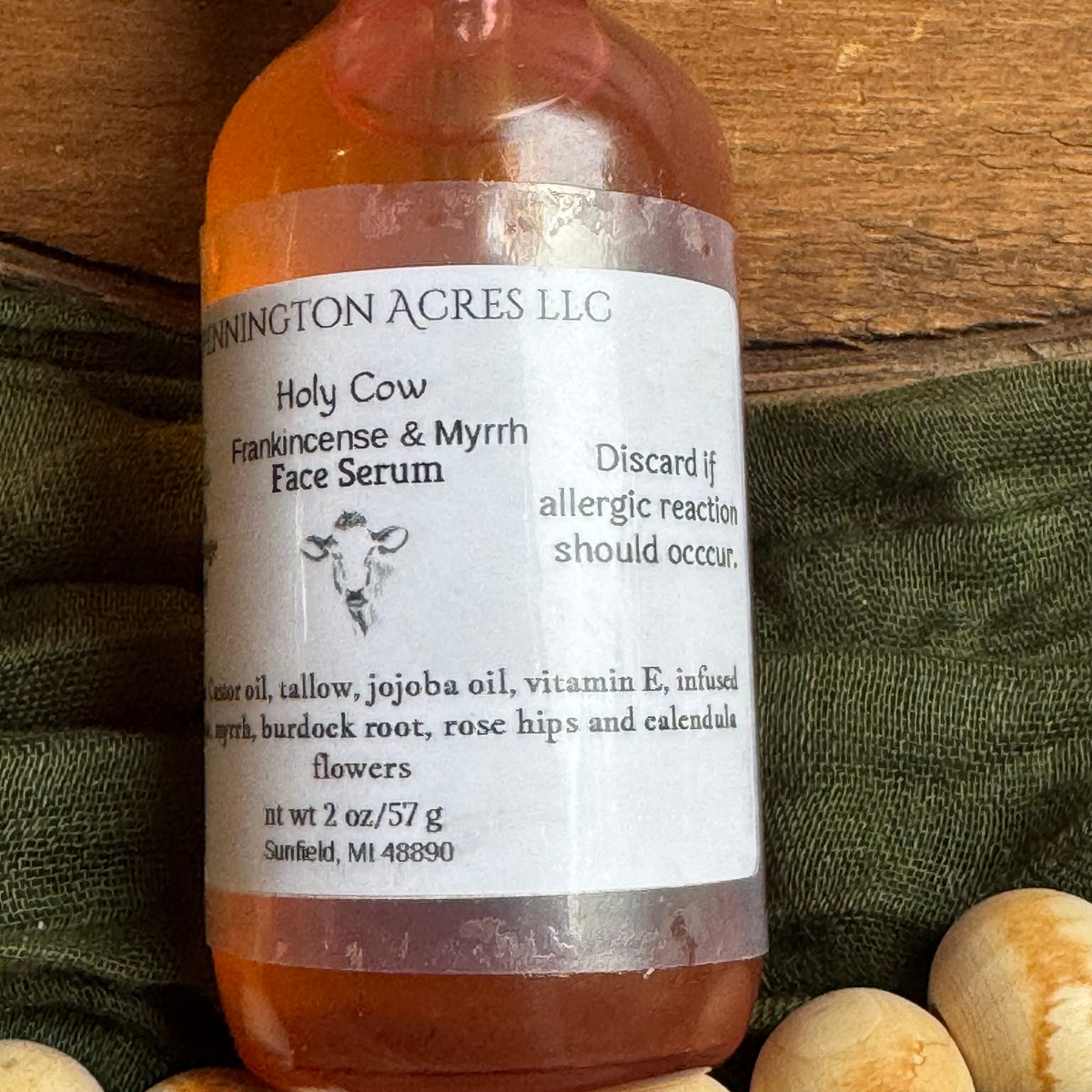 Frankincense and Myrrh slugging serum