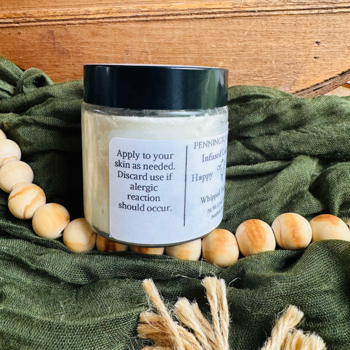 Tallow body balm infused lavender