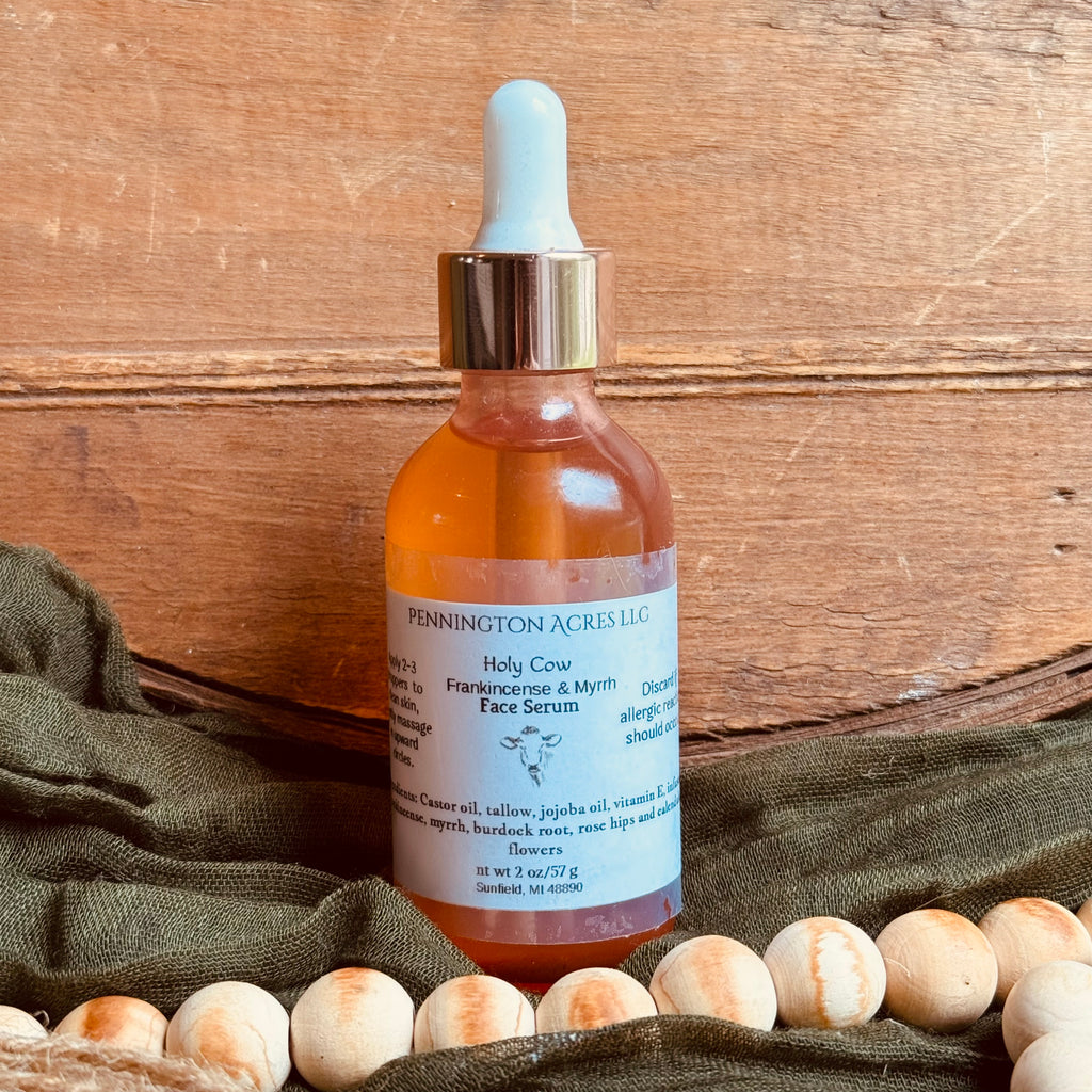 Frankincense and Myrrh slugging serum
