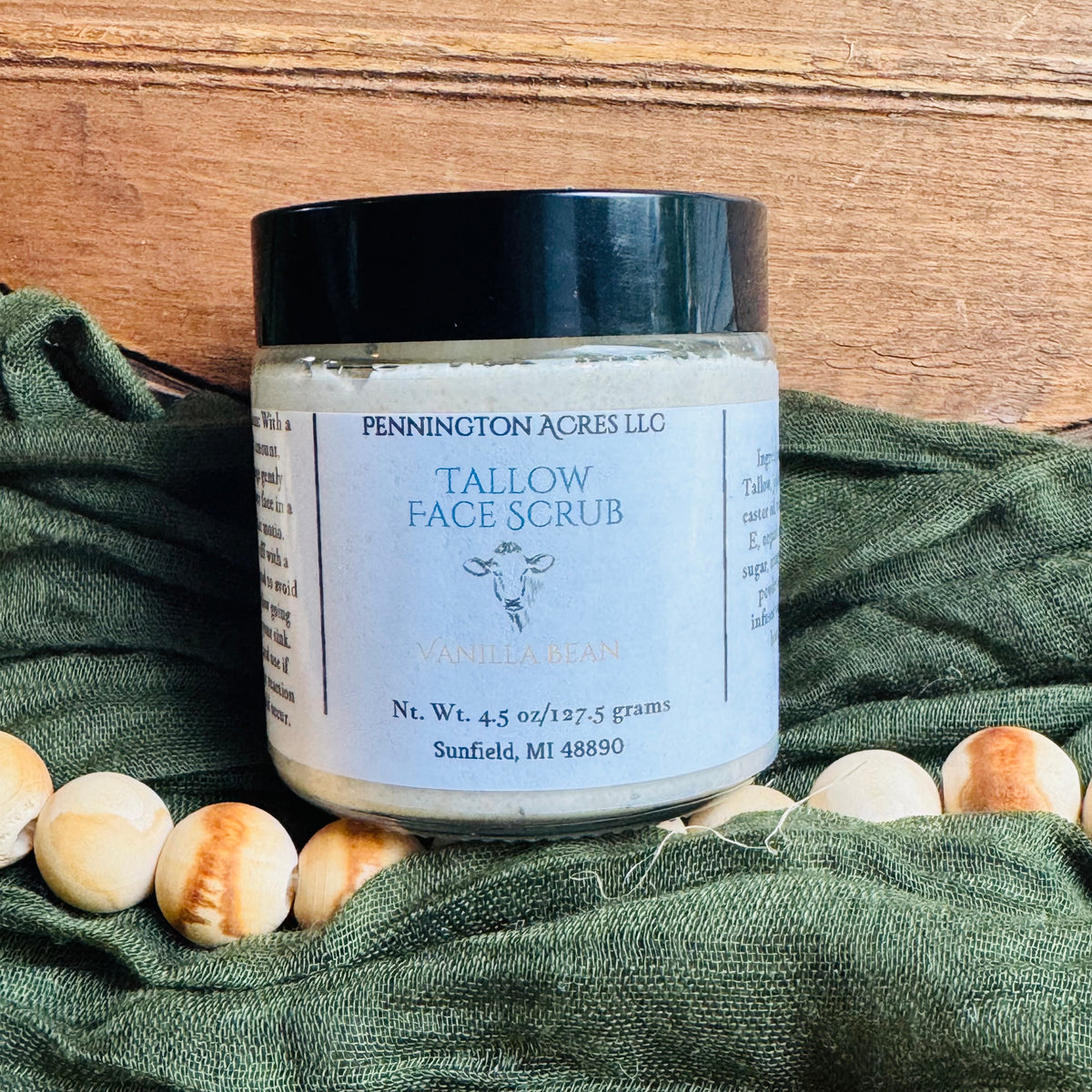 Tallow sugar Face scrub