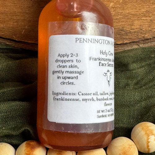Frankincense and Myrrh slugging serum